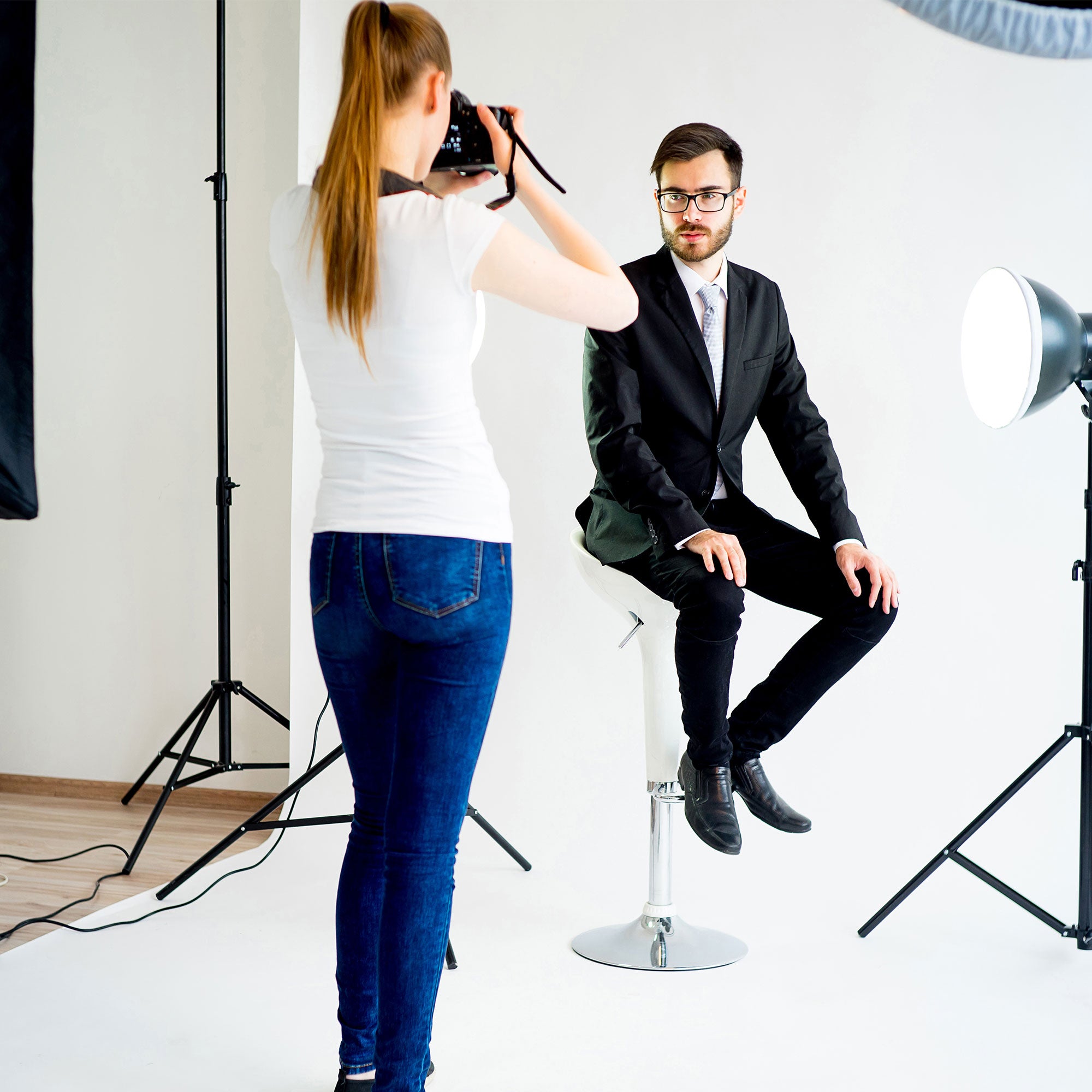 White Screen Backdrop for Photography Video Recording photoshoot