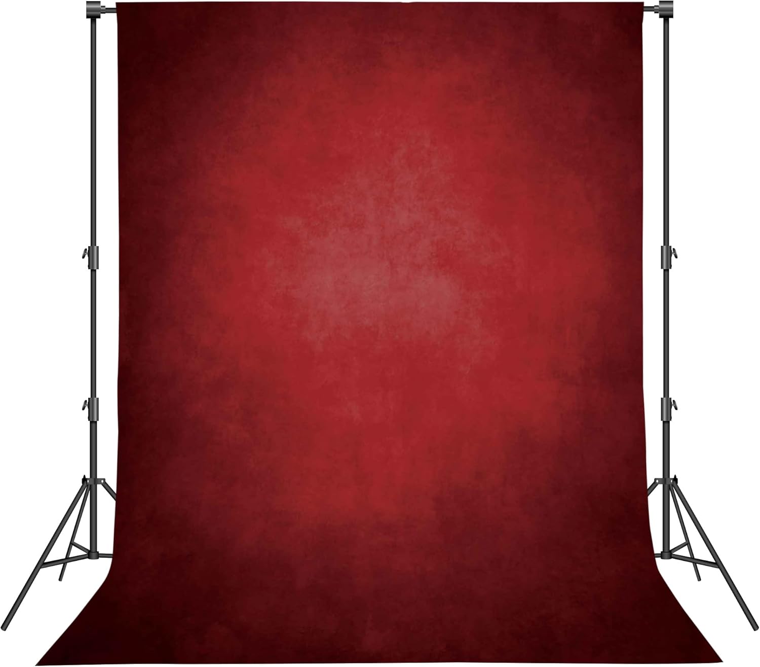 Abstract Red 8x10ft Professional Photography Backdrop