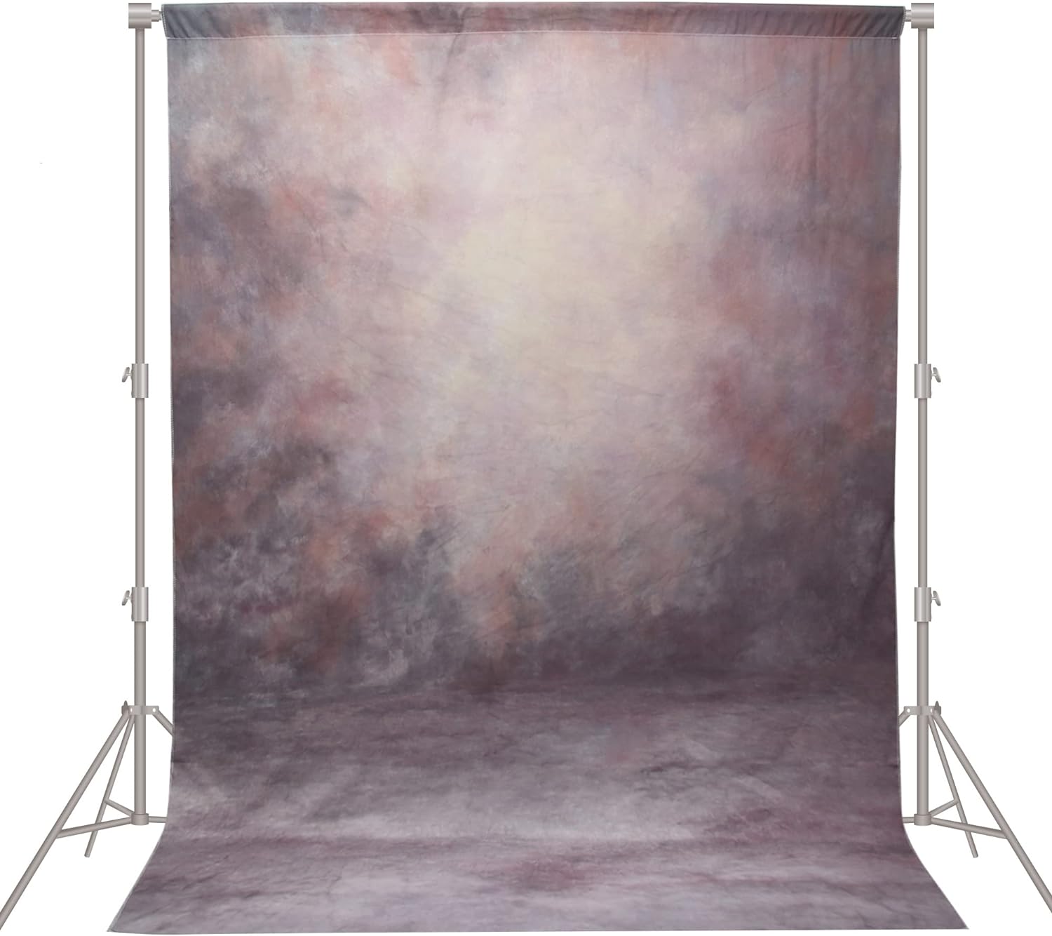 Haboke Abstract Dark Purple and Red Professional Photography Backdrop