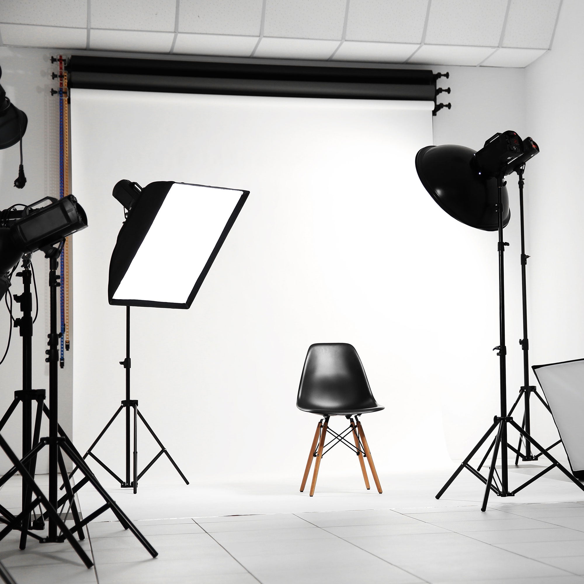 White Screen Backdrop for Photography Video Recording photoshoot